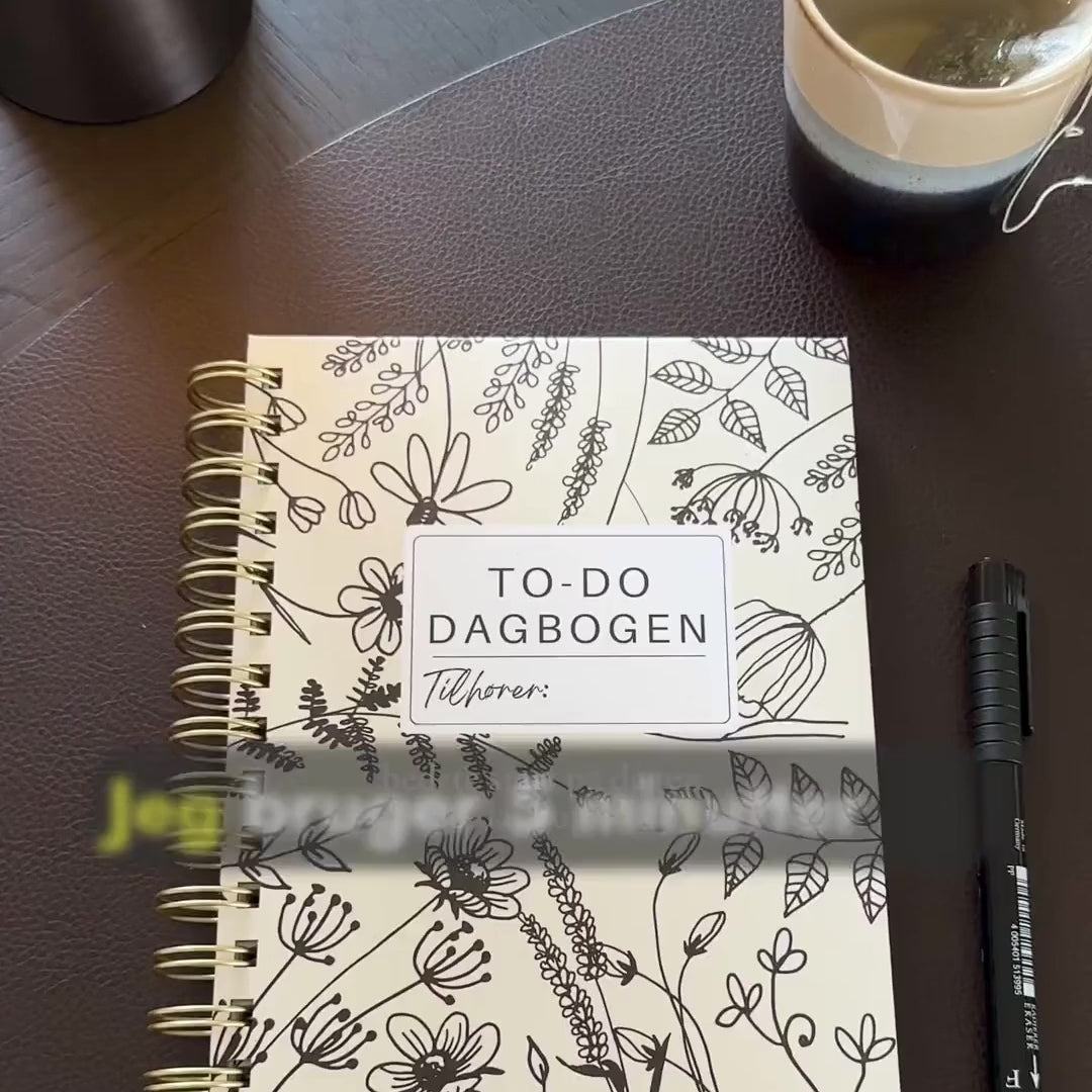 Indlæs video: To-do dagbogen
