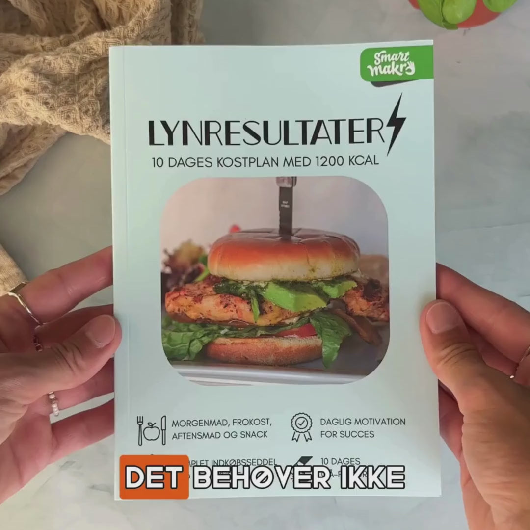 Indlæs video: Lynresultater kostplan, 10 dages kostplan, 1200 kcal madplan, vægttab på kort tid, kostplan til hurtigt vægttab, PDF kostplan vægttab, fysisk bog slankekur, kostplan med gåprogram, slankekur uden træning, madplan til vægttab, kickstart vægttab, kostplan med motivation, kalorielet madplan, kostplan kvinder, kostplan overgangsalder, vægttab med indkøbsliste, vægttabsplan med resultater, kostplan lavt stofskifte, vægttab uden kalorietælling, gåprogram til vægttab