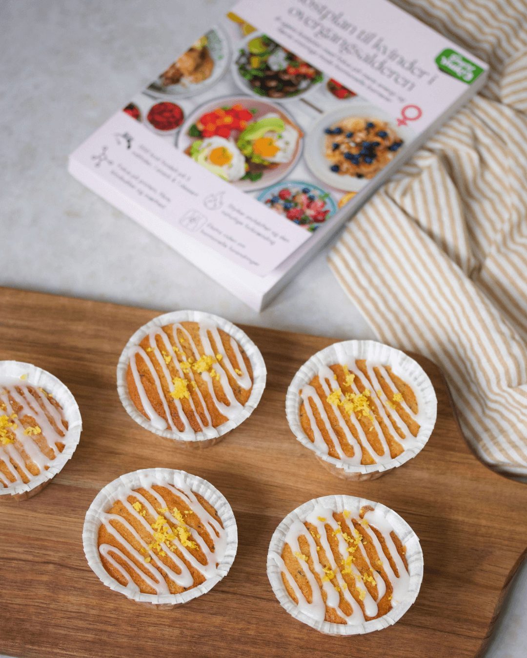 Citron-squash muffins