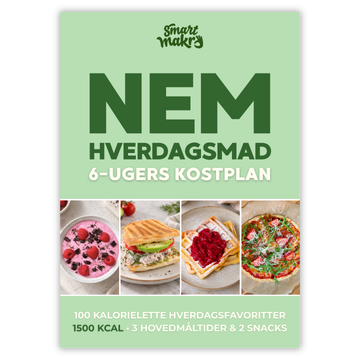 Nem hverdagsmad – den nye grønne forside til Smart Makros 6-ugers kostplan
