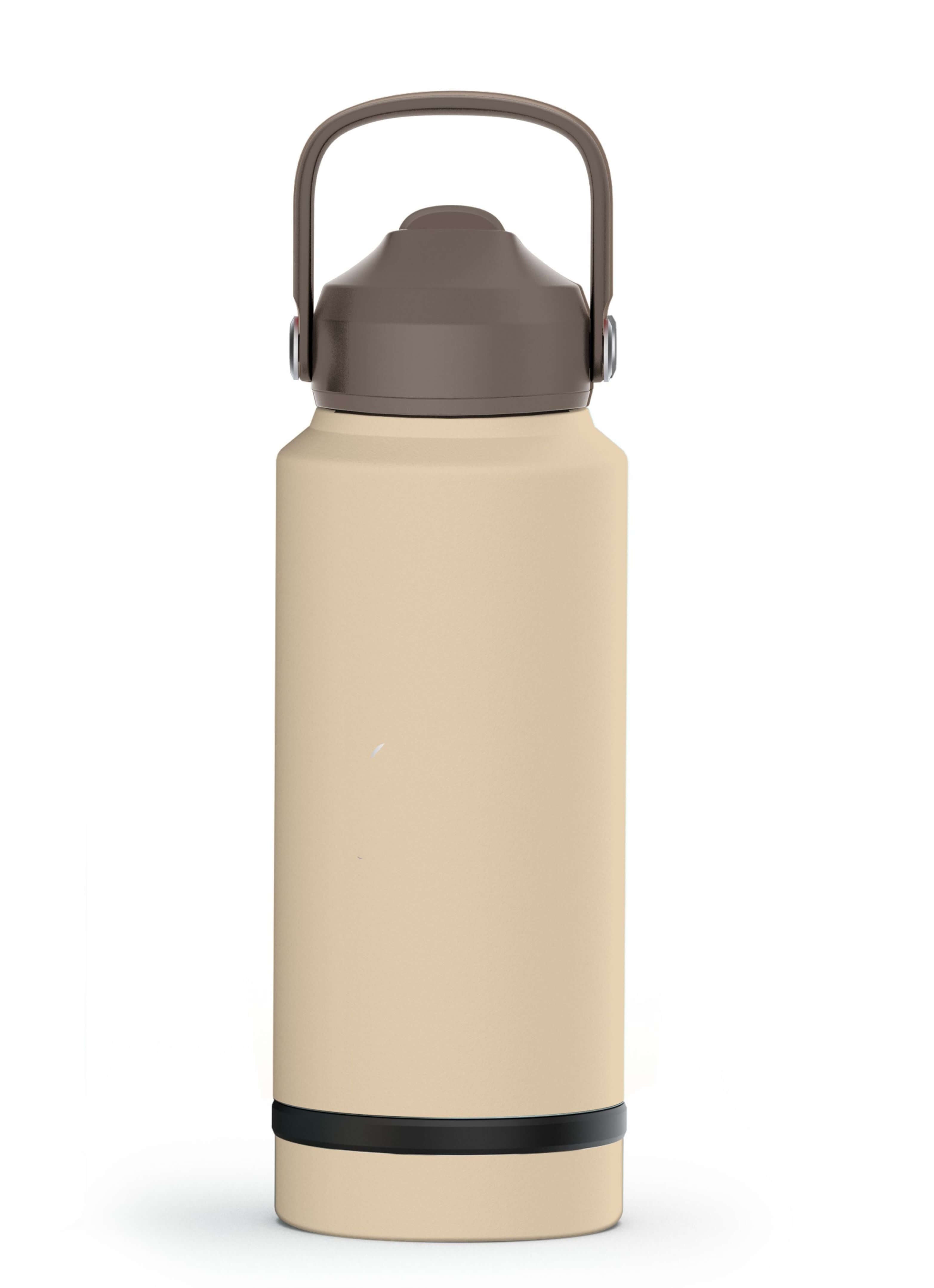 0,75L termovandflaske m. snack-rum i bunden