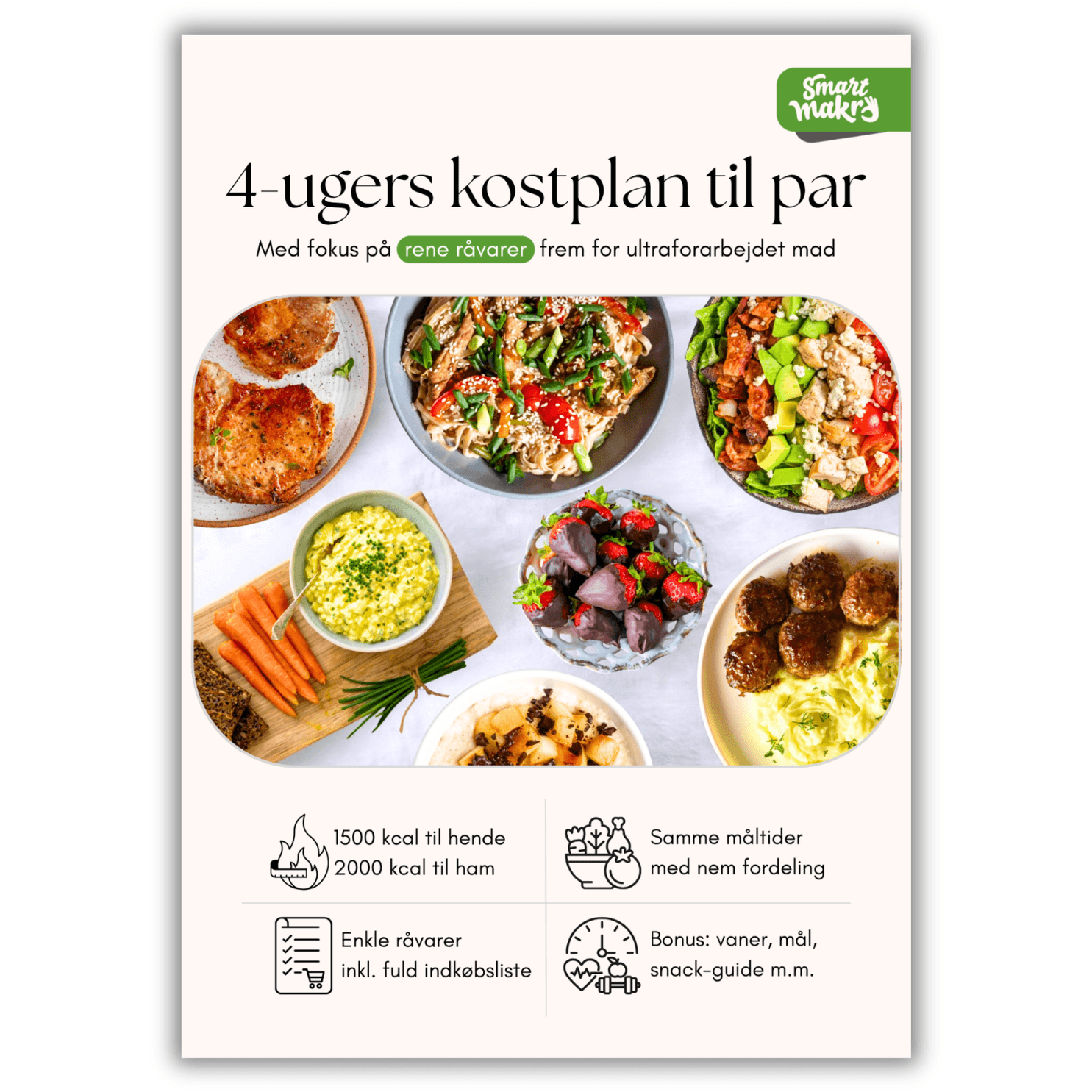 4-ugers kostplan til par