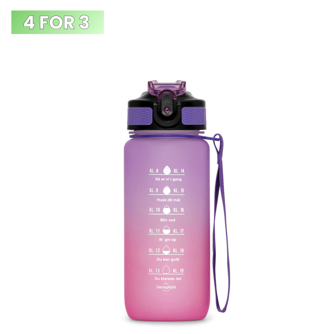0,6L Motivationsvandflaske