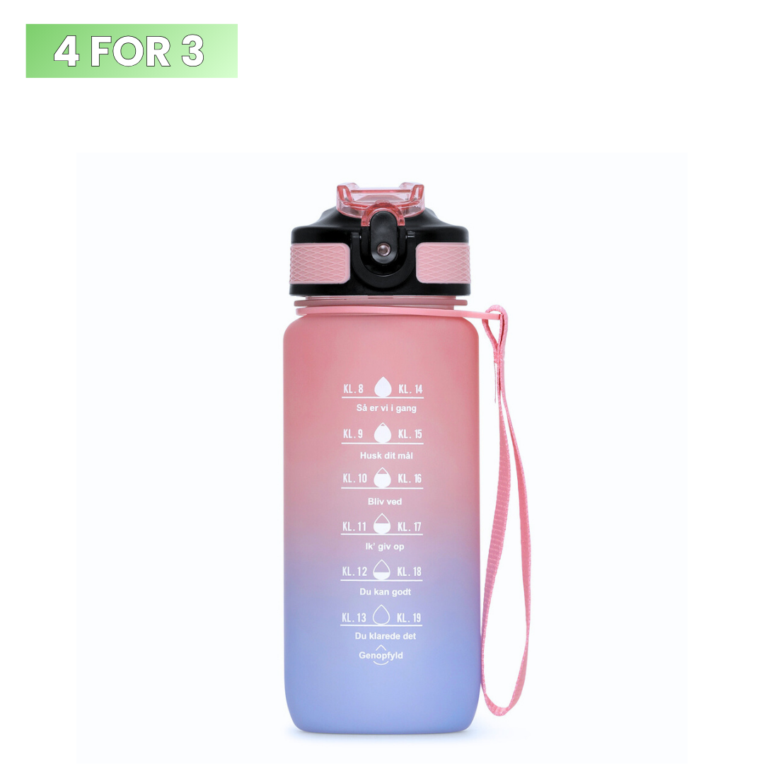 0,6L Motivationsvandflaske