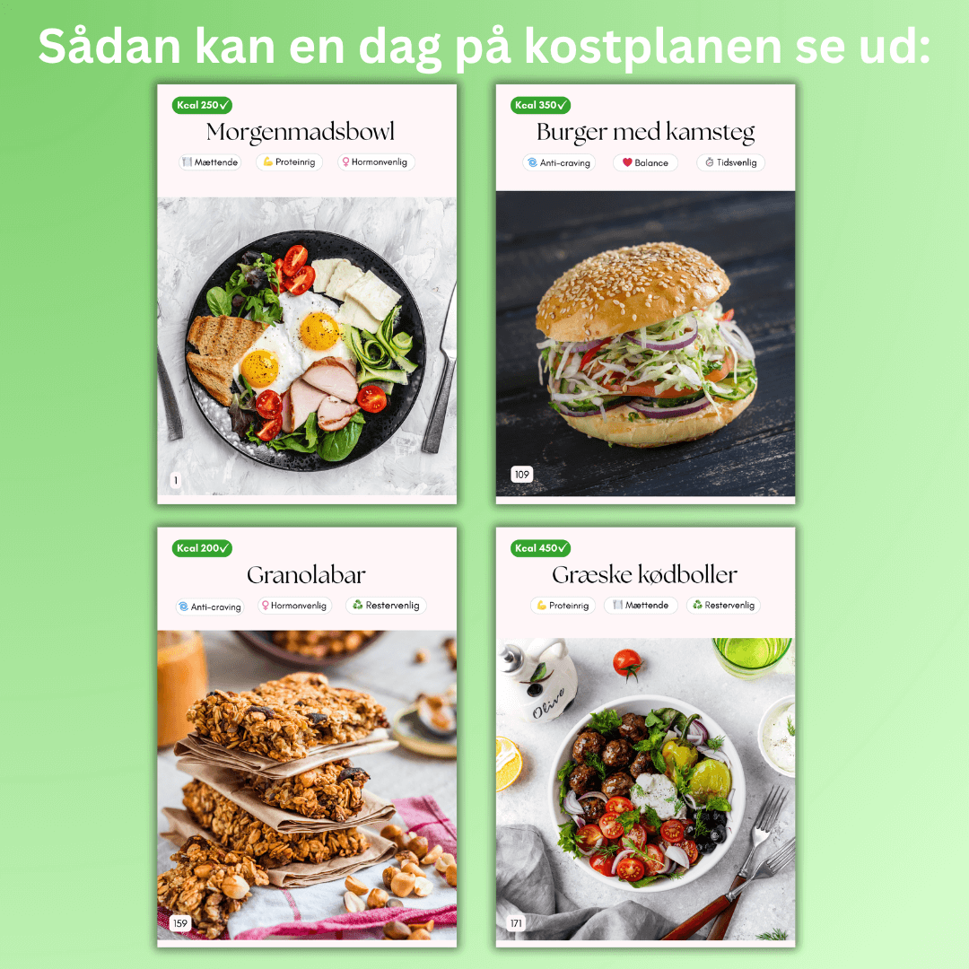 8-ugers Kostplan til Overgangsalderen