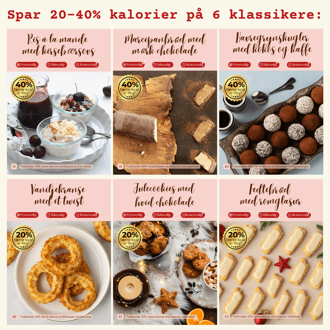 Kalorielette Julefavoritter