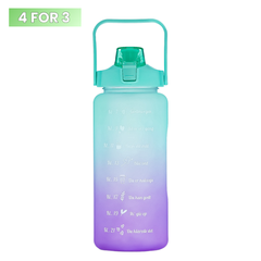 2L motivationsvandflaske