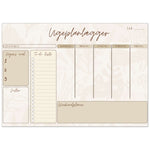Ugeplanlægger m. magnetbagside