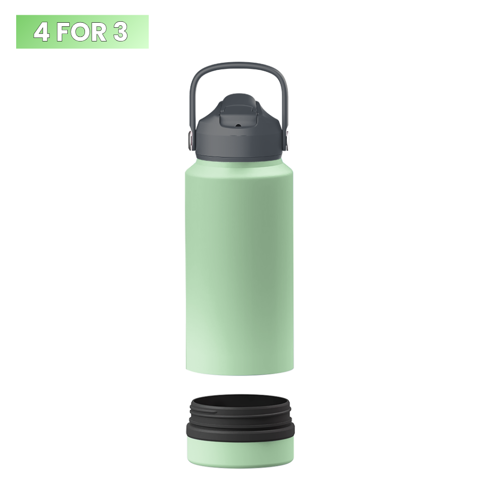 0,75L termovandflaske m. snack-rum i bunden