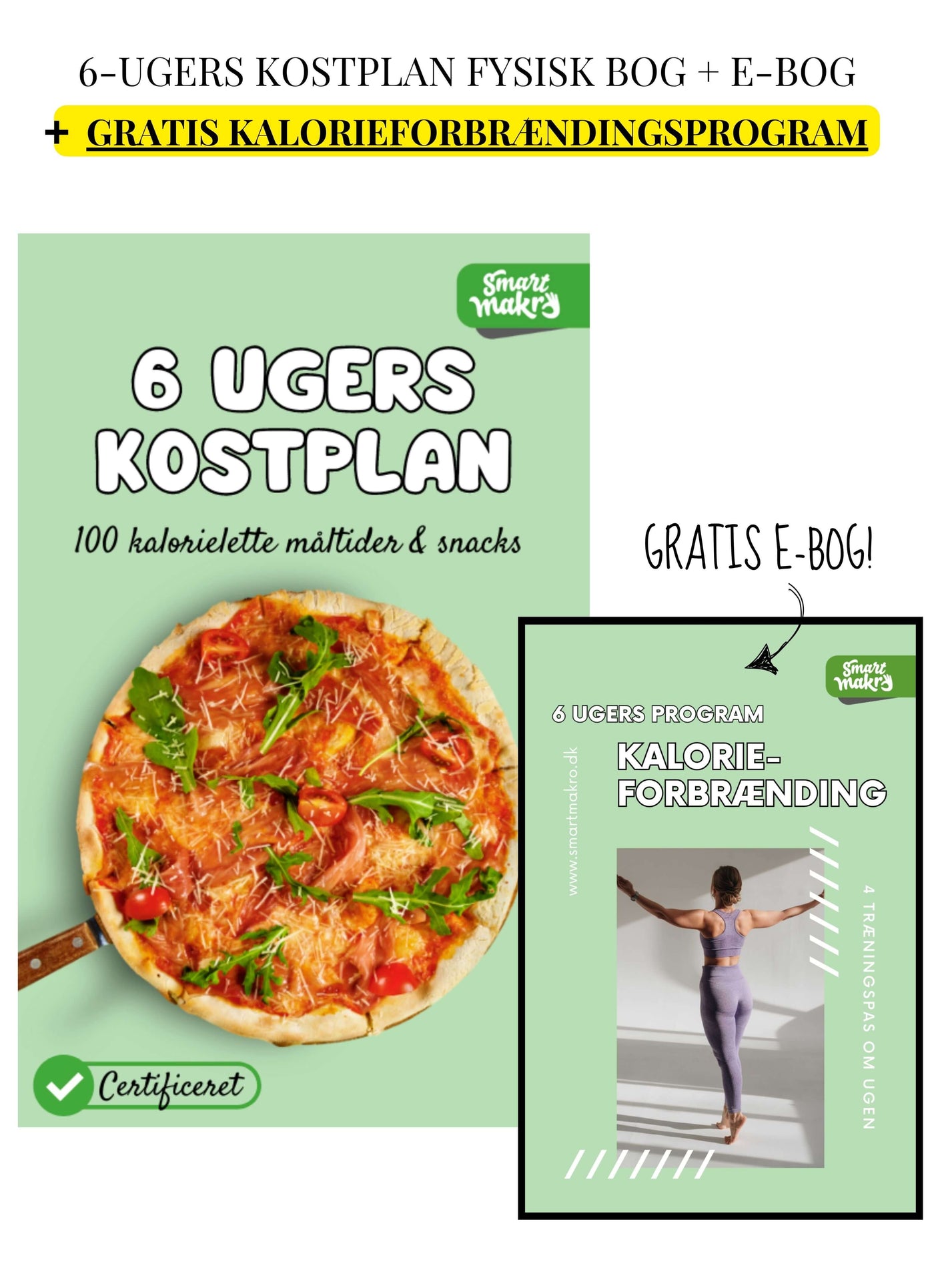 Kostplan vægttab. 6 ugers kostplan. Kostplan med træningsprogram. Kalorieforbrændingsprogram gratis. Kalorielette opskrifter. Sund madplan til vægttab. E-bog + fysisk kostplan. Slankekur kvinder. Nem madplan .Træningsplan til vægttab