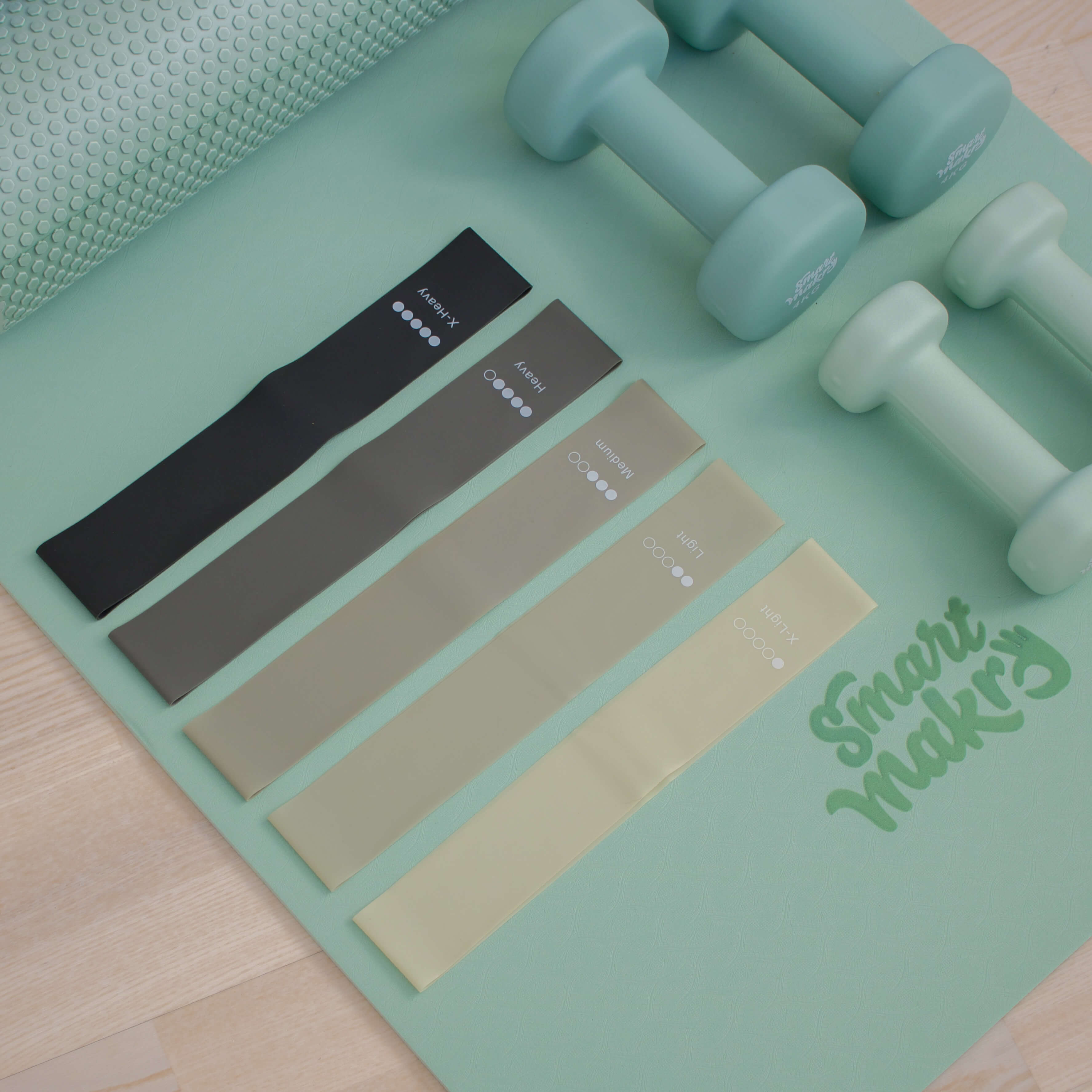 Træningselastikker (5-pak)