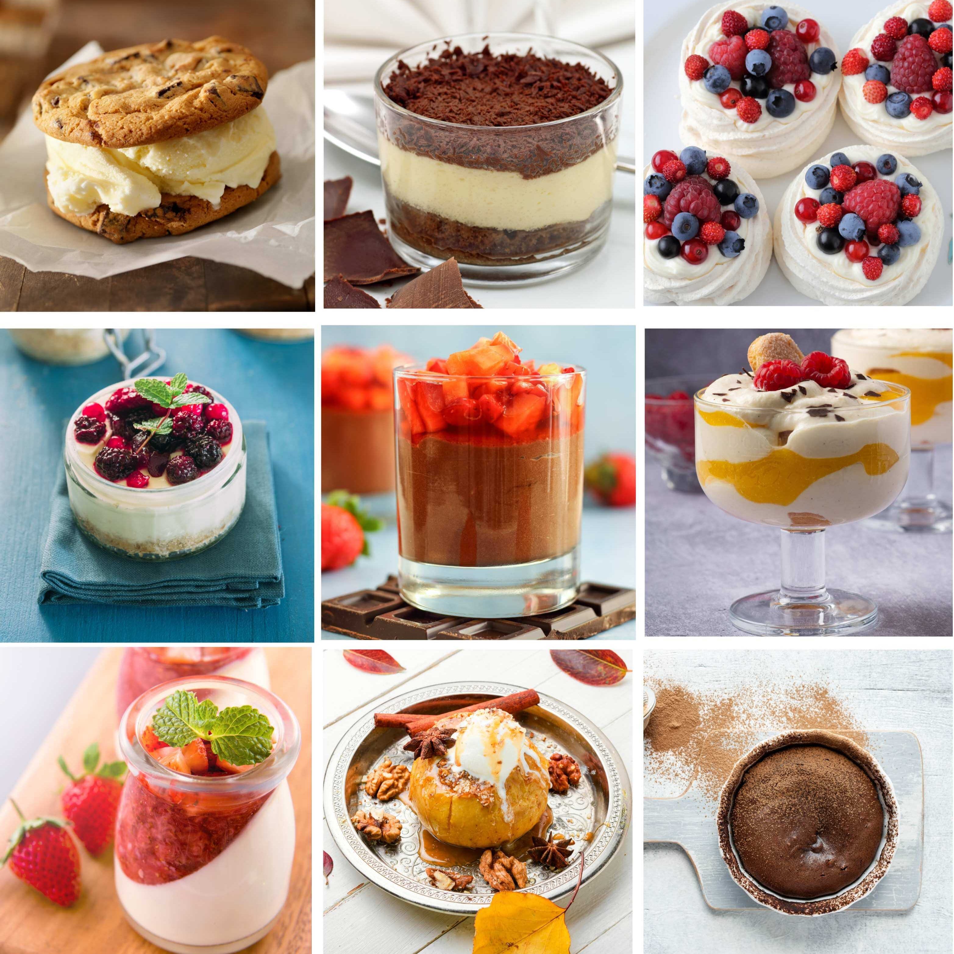 Kalorielette desserter e-bog. 25 sunde dessertopskrifter. Desserter til vægttab. Sund cheesecake. Kalorielet brownie. Sukkerfri mousse. Nemme desserter under 250 kcal. Lavkalorie opskrifter. Sunde søde sager. Slankevenlige desserter. Sukkerreduceret e-bog. Desserter til kostplan. Hverdagsdesserter uden dårlig samvittighed. Sunde desserter til kvinder i overgangsalderen. Sund livsstil uden afsavn. Digital opskriftsbog med søde favoritter. Desserter til diæt, kalorieregnskab og vægtkontrol.