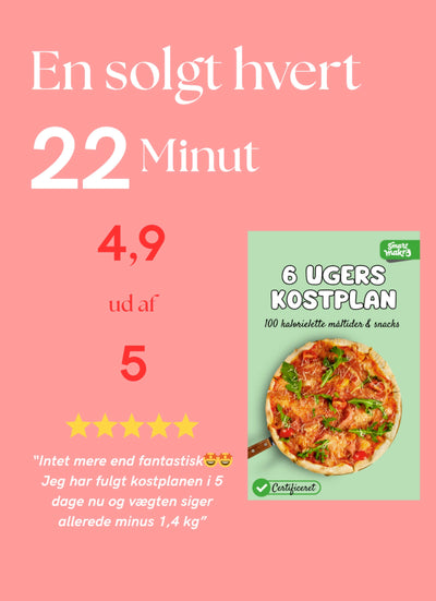 6-ugers Kostplan til Vægttab