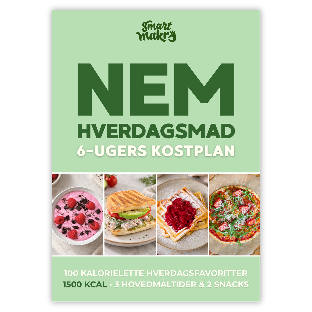 Nem hverdagsmad – den opdaterede 6-ugers kostplan i Favoritpakken