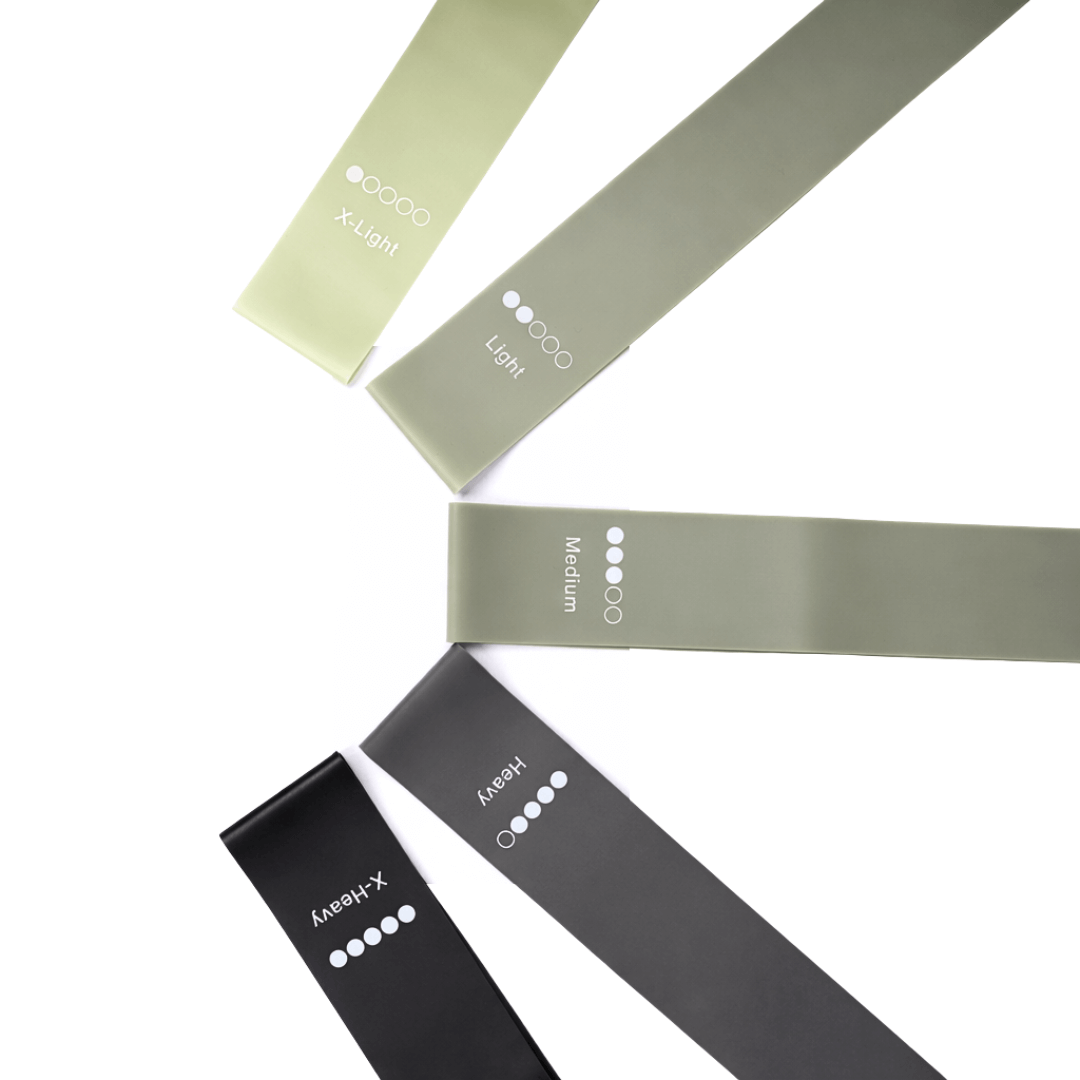 Træningselastikker (5-pak)