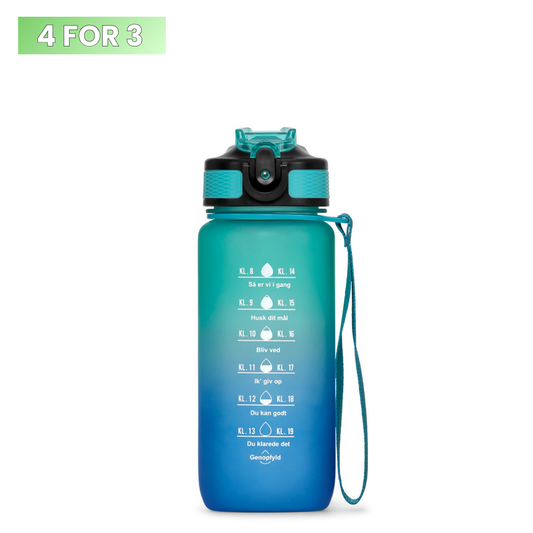 0,6L Motivationsvandflaske