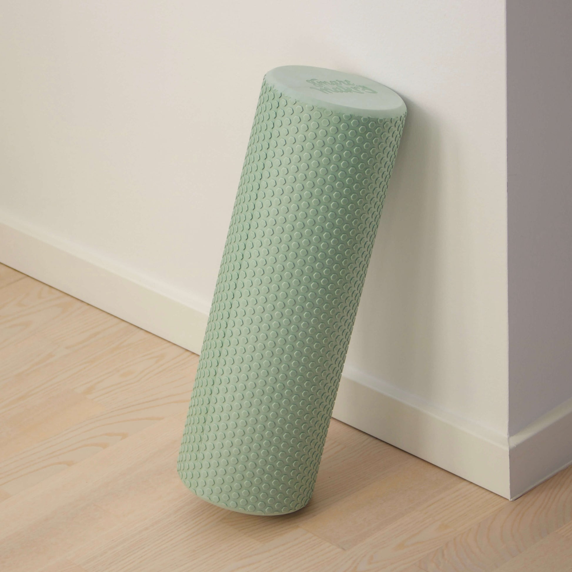 Foam Roller fra Smart Makro i grøn farve – 45x15 cm. Massagerulle til restitution og muskelafspænding. Blid foam roller til kvinder med ømme muskler, spændinger og stivhed i kroppen. Ideel til brug før eller efter træning, til daglig massage af ryg, hofter, nakke og ben. Lavet i EVA-skum – fast, men komfortabel. Hjælper på blodcirkulation, mobilitet og restitution. Bruges til egenomsorg, hormonel balance og stressreduktion. Let og hygiejnisk foamroller med struktureret overflade. Perfekt til hjemmetræning, 