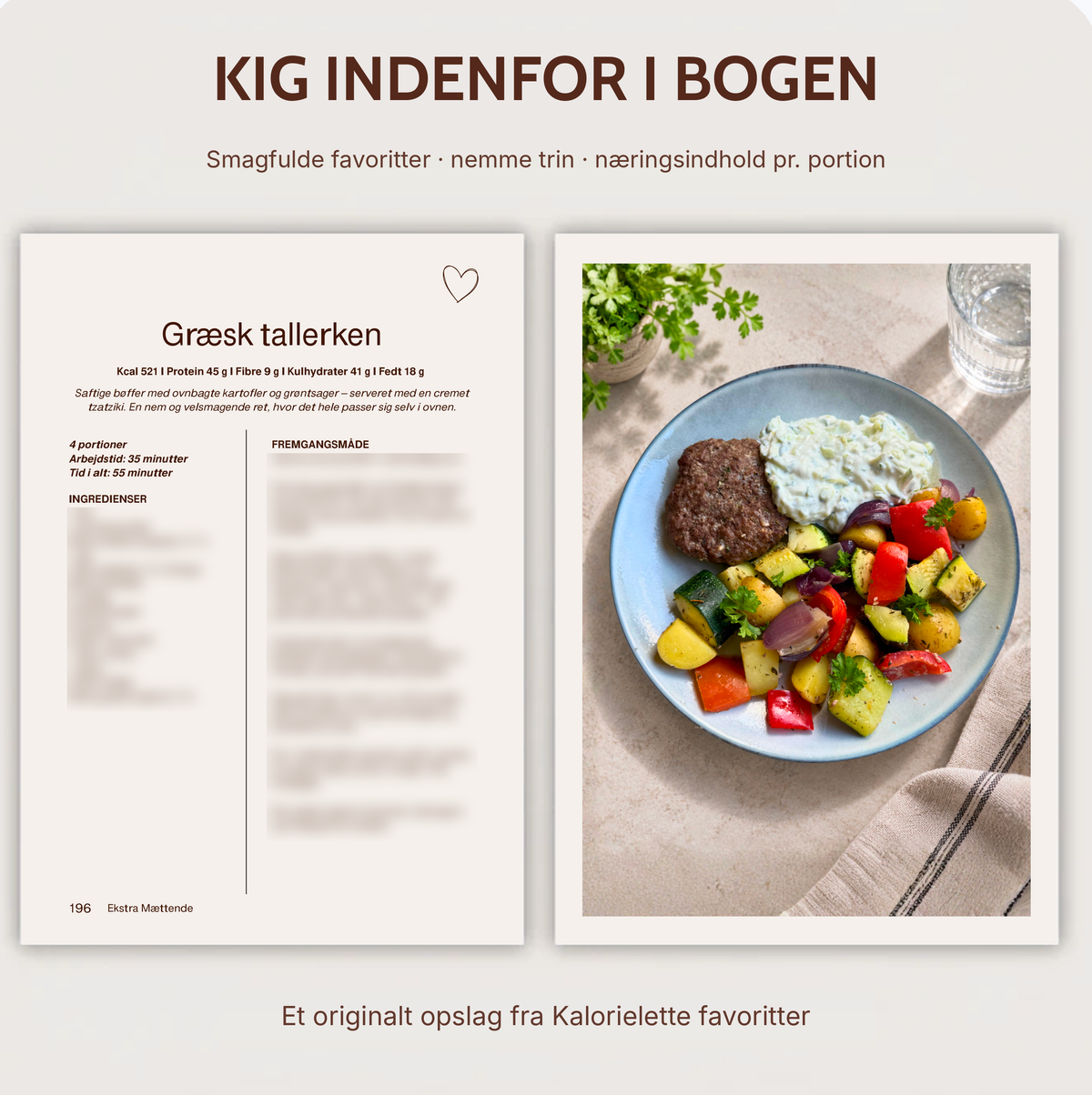 Kalorielette favoritter                             (5 års jubilæum)