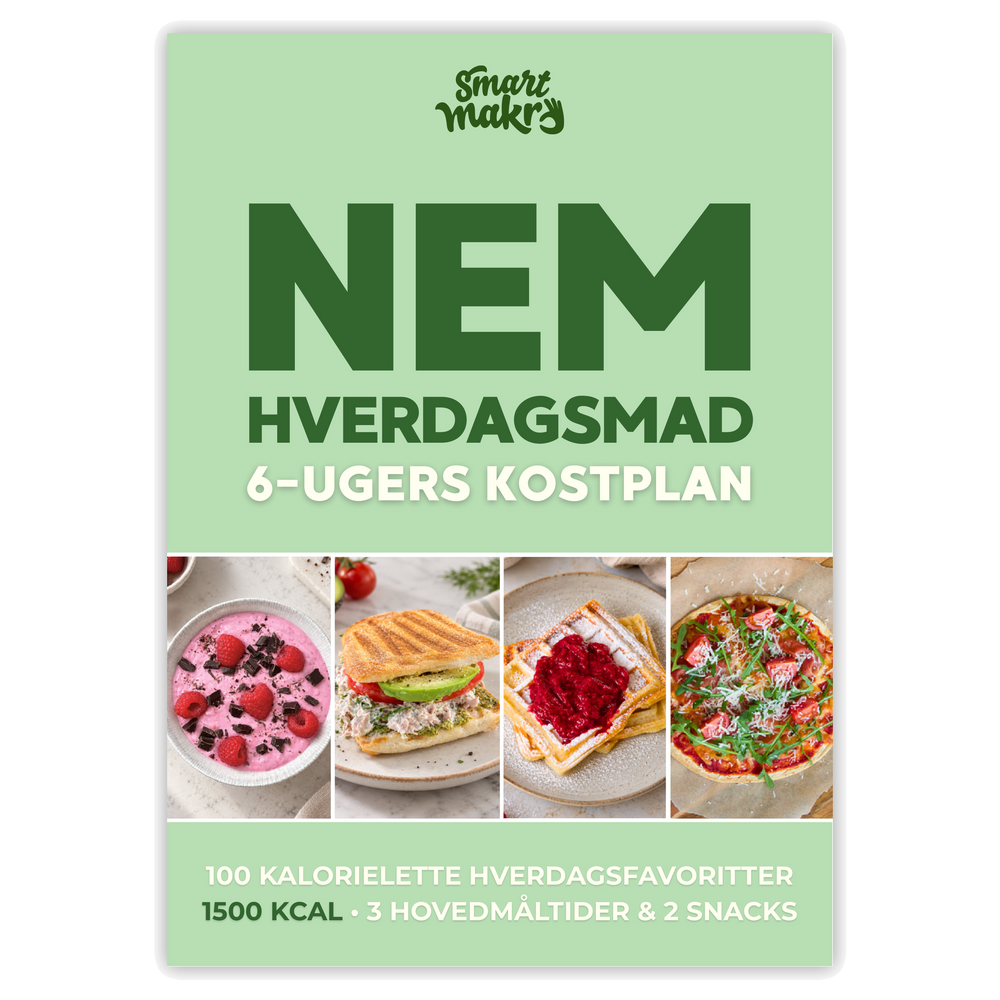 6-ugers Kostplan (nem hverdagsmad) – originalt produktbillede med transparent baggrund