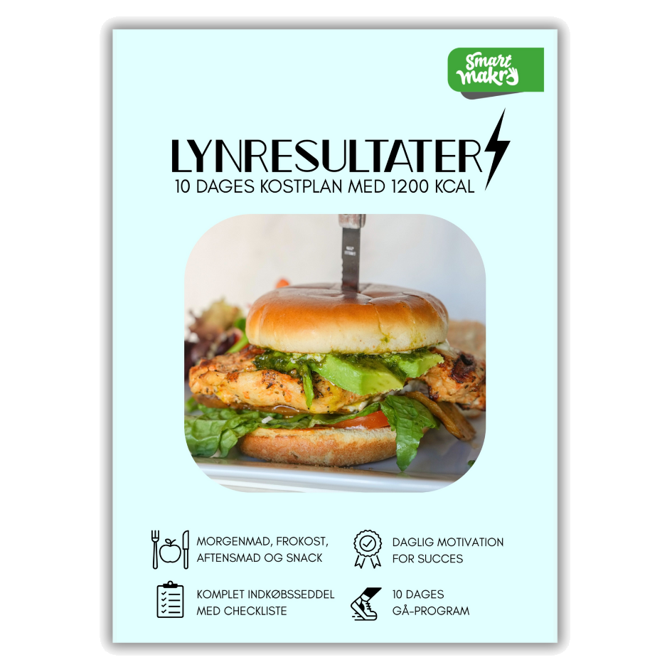 10-dages Lynresultater Kostplan – originalt produktbillede med transparent baggrund