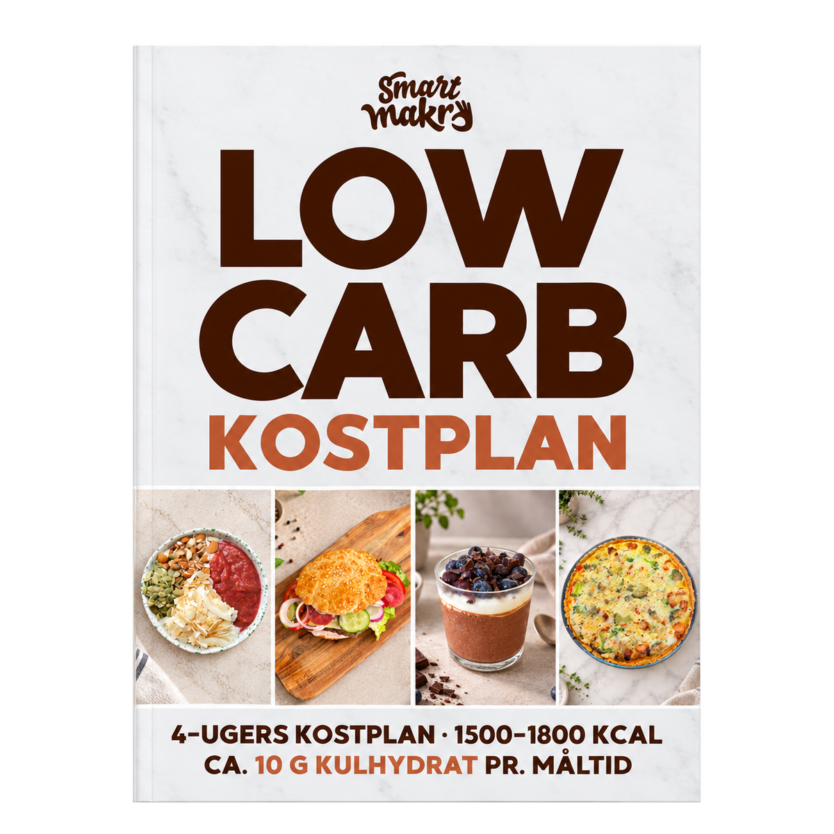 4-ugers Low Carb Kostplan – original forside uden hvid kant