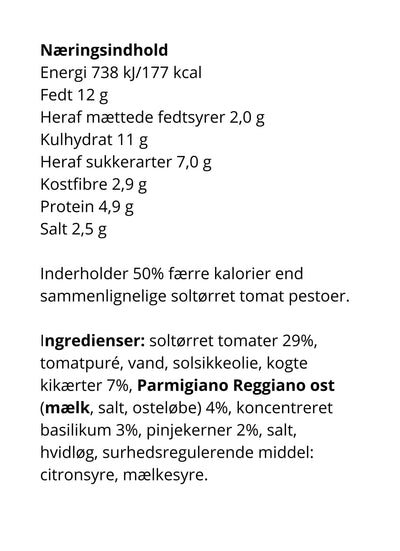 Kalorielet Tomatpesto